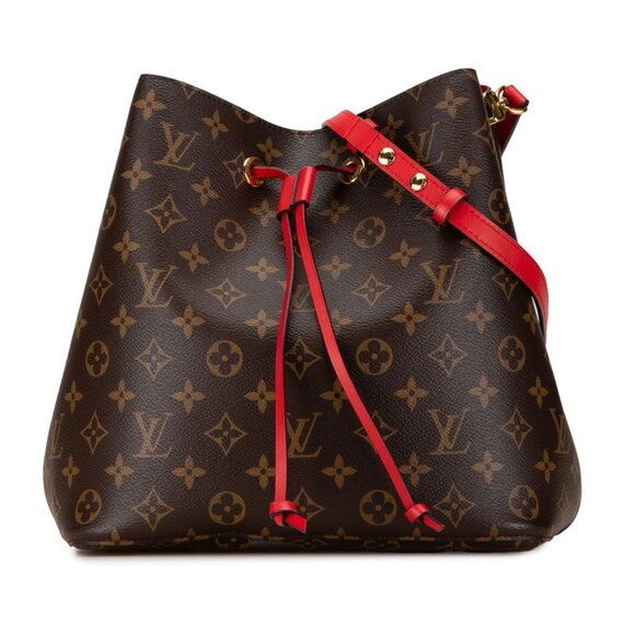LOUIS VUITTON Brown Monogram Leather Shoulder Bag - Picture 1 of 11
